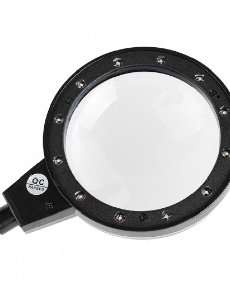 12 Led Clipsli Işıklı Büyüteç Işıklı Masa Lambası Çalışma Lambası 12 Led Clipsli Işıklı Büyüteç Işıklı Masa Lambası Çalışma Lambası