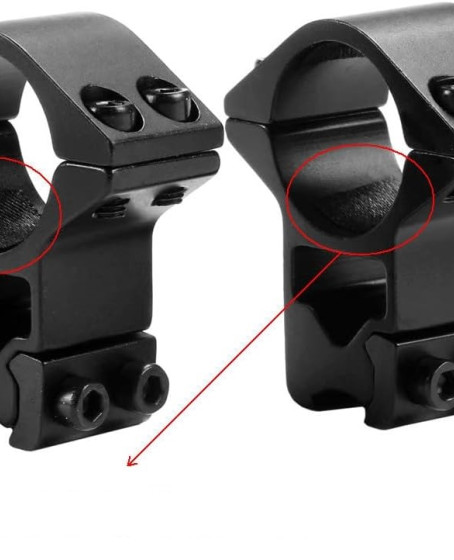 25.4mm dürbün için 11mm YÜKSEK Havalı Ayağı