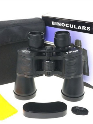 7X50 Kauçuk Kaplamalı Mavı Cam Mercekli Dürbün