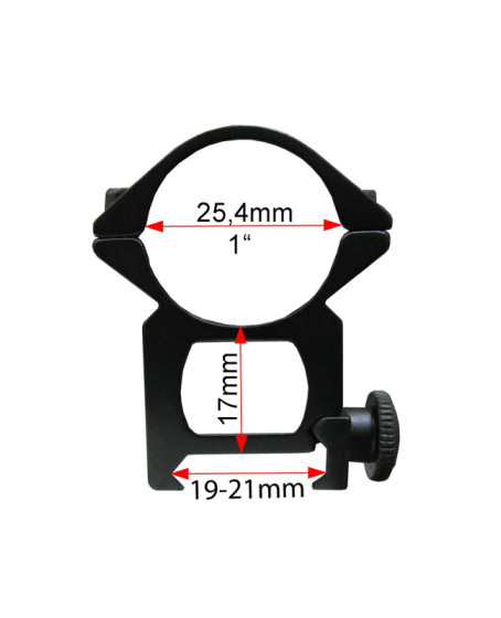 Çift vidalı 22 Mm Dürbün Montaj Ayağı