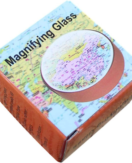Harita Ve Yazı Çalışmalar Için En Uygun Büyüteç 60 Mm 10X 8014