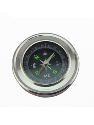 Yuvarlak Metal Kasa Dayanıklı Pusula 60mm