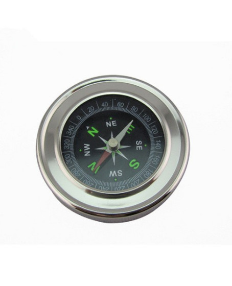 Yuvarlak Metal Kasa Dayanıklı Pusula 60mm