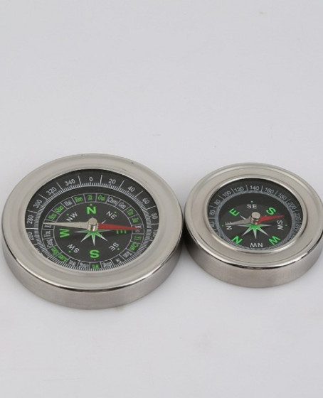 Yuvarlak Metal Kasa Dayanıklı Pusula 80mm Yuvarlak Metal Kasa Dayanıklı Pusula 80mm