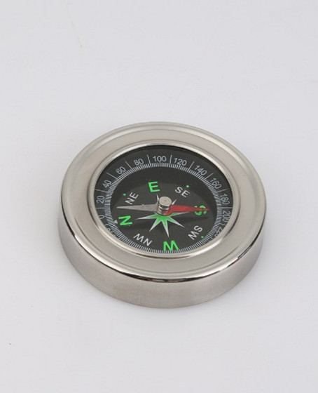 Yuvarlak Metal Kasa Dayanıklı Pusula 80mm Yuvarlak Metal Kasa Dayanıklı Pusula 80mm