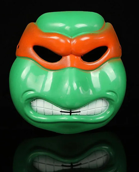 Ninja Kaplumbağalar Maskesi Michelangelo Maskesi Ninja Kaplumbağalar Maskesi Michelangelo Maskesi