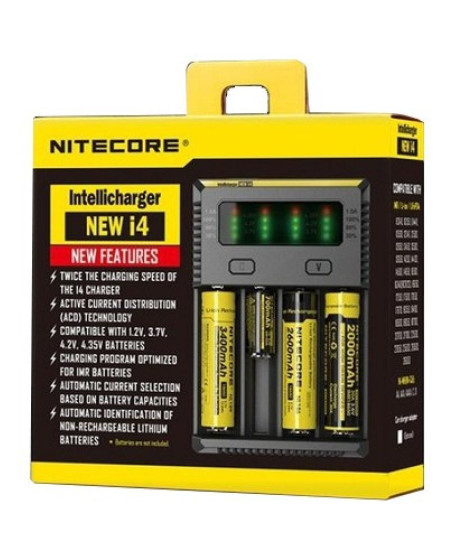 Nitecore New İ4 İntelli Charger Li-ion / NI-CD / NI-MH Pil Şarj Cihazı