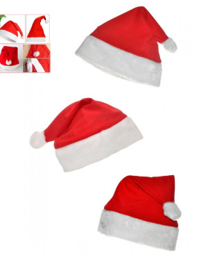 Noel Baba Şapkası 3 Adet Set