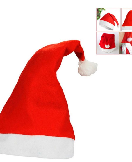 Noel Baba Şapkası 3 Adet Set Noel Baba Şapkası 3 Adet Set
