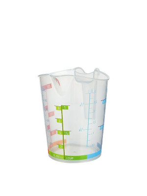 Ölçü Kabı Dereceli Renkli 300ML - 10,1oz