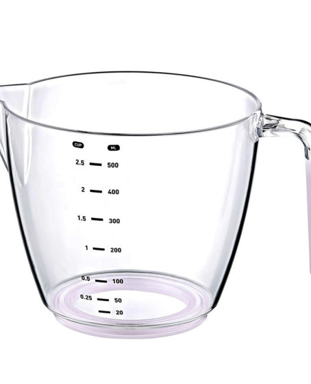 Ölçü ve Hamur Kabı 500 ML - Silikon Sap