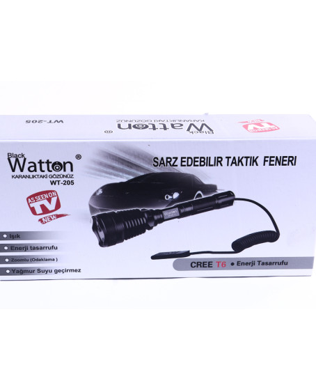 800 Lümen T6 Özel Avcı Feneri Wt-205