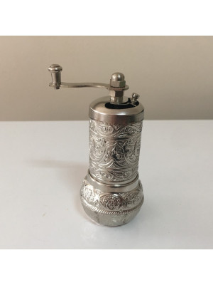 Osmanlı Motifli Kahve ve Baharat Değirmeni Bakır