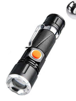 P50 Led Şarjli Mıknatıslı Usb El Feneri Wt-622