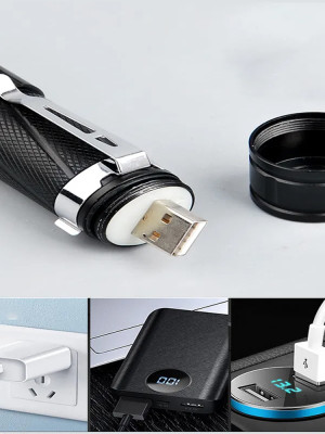 P50 Led Şarjli Mıknatıslı Usb El Feneri Wt-622