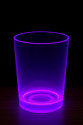 PartyGlow Neon Mor Bardak 8.5 x 10.5 cm