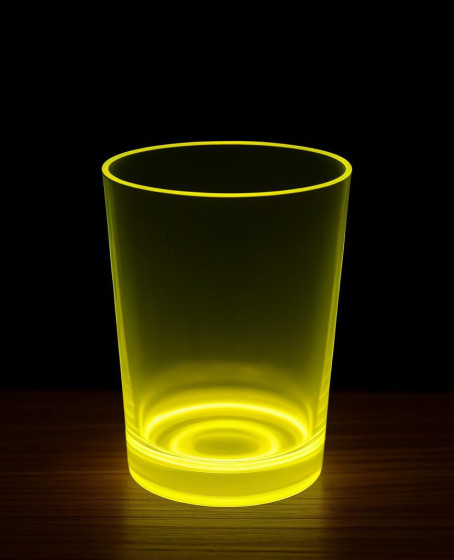PartyGlow Neon Sarı Bardak 8.5 x 10.5 cm