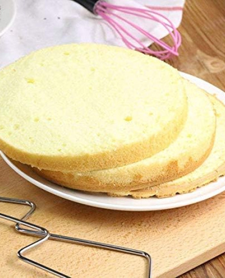 Paslanmaz Çelik Ayarlanabilir Pasta Dilimleyici – Çok Amaçlı Kesme Teli