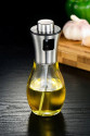 Paslanmaz Çelik Başlıklı Cam Spray Yağdanlık Paslanmaz Çelik Başlıklı Cam Spray Yağdanlık