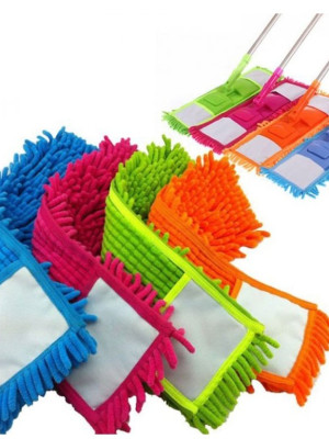 Paspas Yedeği Mikrofiber Makarna Mop Paspas Yedeği 40 Cm