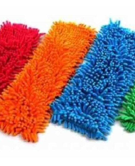 Paspas Yedeği Mikrofiber Makarna Mop Paspas Yedeği 50 Cm