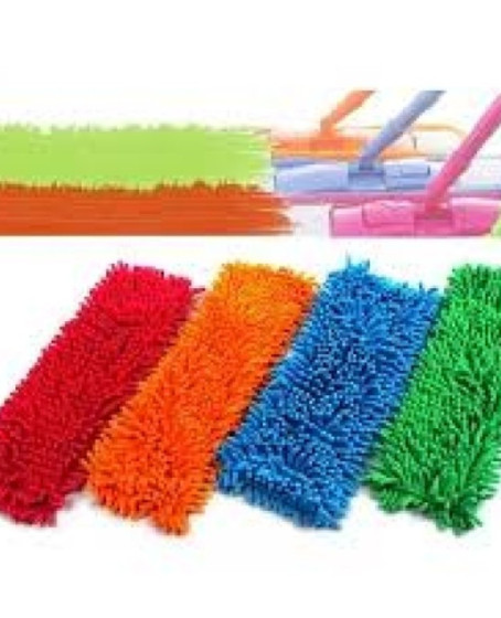Paspas Yedeği Mikrofiber Makarna Mop Paspas Yedeği 50 Cm