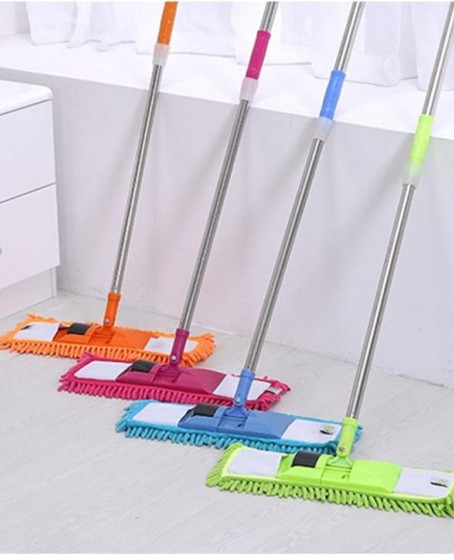 Paspas Yedeği Mikrofiber Makarna Mop Paspas Yedeği 50 Cm