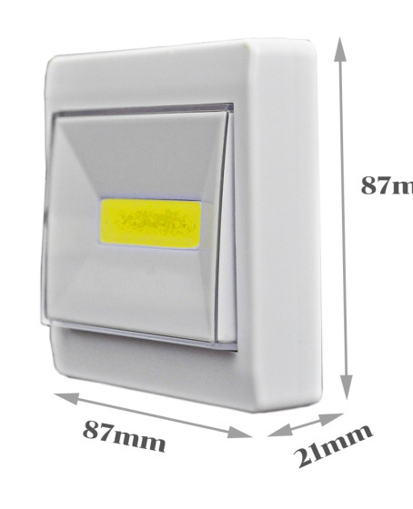 PeakStar PS-801 COB Ledli Mıknatıslı Yapışkanlı Lamba