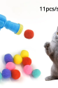 Peluş Top Atan İnteraktif Kedi Oyuncağı Peluş Top Atan İnteraktif Kedi Oyuncağı