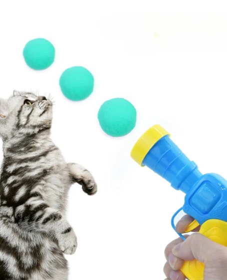 Peluş Top Atan İnteraktif Kedi Oyuncağı Peluş Top Atan İnteraktif Kedi Oyuncağı