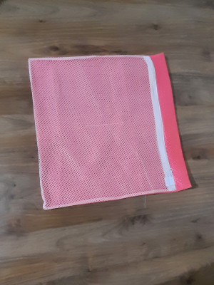 Pembe Fermuarlı - Hassas Çamaşır Terlik Ayakkabı Yıkama Filesi Büyük Boy Pembe Fermuarlı - Hassas Çamaşır Terlik Ayakkabı Yıkama Filesi Büyük Boy