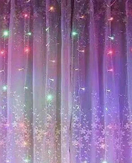 Perde Led 240 Ledli 8 Fonksiyonlu Dekor Lambası RGB Perde Led 240 Ledli 8 Fonksiyonlu Dekor Lambası RGB