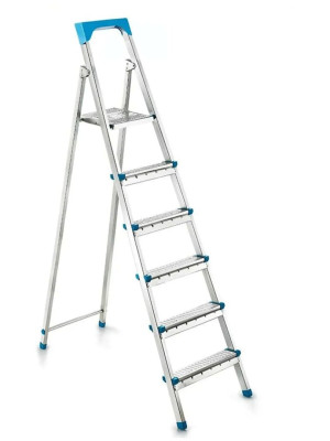 MERDİVEN 5+1 BASAMAKLI METAL MERDİVEN 125CM 120KG MERDİVEN 5+1 BASAMAKLI METAL MERDİVEN 125CM 120KG