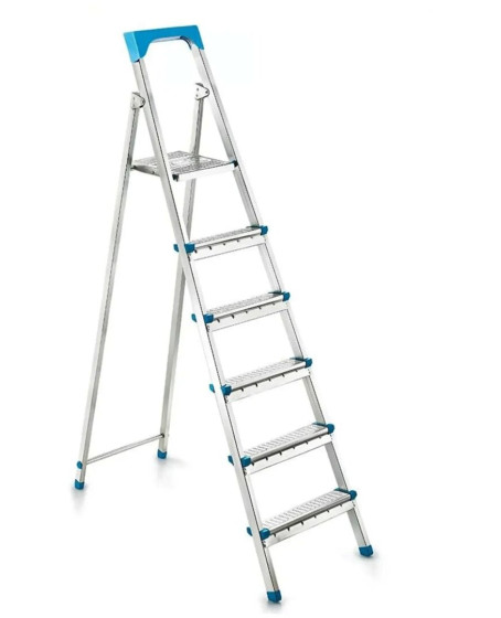 MERDİVEN 5+1 BASAMAKLI METAL MERDİVEN 125CM 120KG