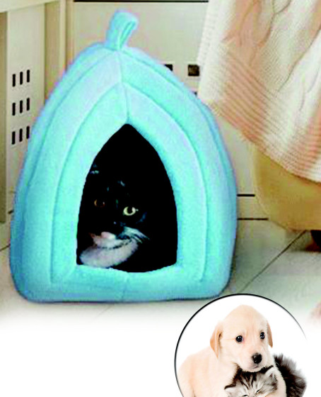 Pet Hut Polar Kedi ve Köpek Yatağı - Mavi Pet Hut Polar Kedi ve Köpek Yatağı - Mavi