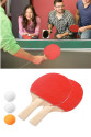 Ping Pong Masa Tenisi Seti Tenis Raketi Seti 2 Raket + 3 Ping Pong Topu Spor Aksesuarları Ping Pong Masa Tenisi Seti Tenis Raketi Seti 2 Raket + 3 Ping Pong Topu Spor Aksesuarları