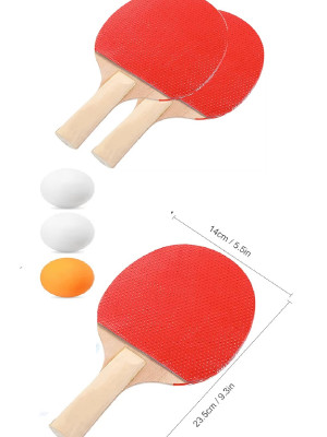 Ping Pong Masa Tenisi Seti Tenis Raketi Seti 2 Raket + 3 Ping Pong Topu Spor Aksesuarları Ping Pong Masa Tenisi Seti Tenis Raketi Seti 2 Raket + 3 Ping Pong Topu Spor Aksesuarları