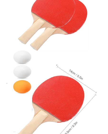 Ping Pong Masa Tenisi Seti Tenis Raketi Seti 2 Raket + 3 Ping Pong Topu Spor Aksesuarları Ping Pong Masa Tenisi Seti Tenis Raketi Seti 2 Raket + 3 Ping Pong Topu Spor Aksesuarları