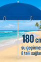 Plaj Şemsiyesi Sabit 180 cm Plaj Şemsiyesi Sabit 180 cm
