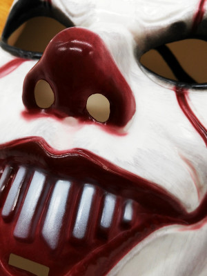 Plastik Joker Maskesi Killer Palyaço Maskesi Plastik Joker Maskesi Killer Palyaço Maskesi