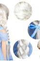Platin Altın Dore Renk Karlar Ülkesi Elsa Frozen Peruğu Çocuk Boy Platin Altın Dore Renk Karlar Ülkesi Elsa Frozen Peruğu Çocuk Boy