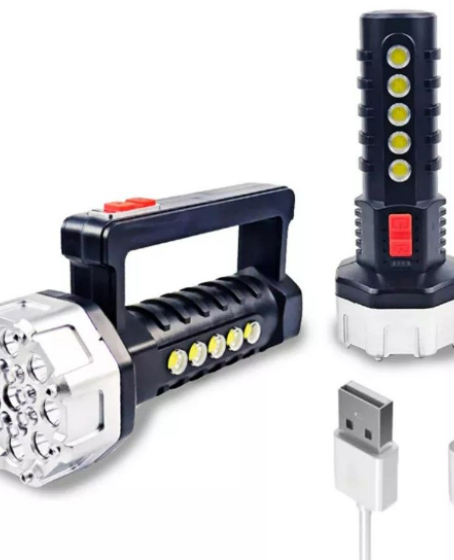 Polizei P-17 17+5 COB LEDLİ IŞILDAK FENER Polizei P-17 17+5 COB LEDLİ IŞILDAK FENER