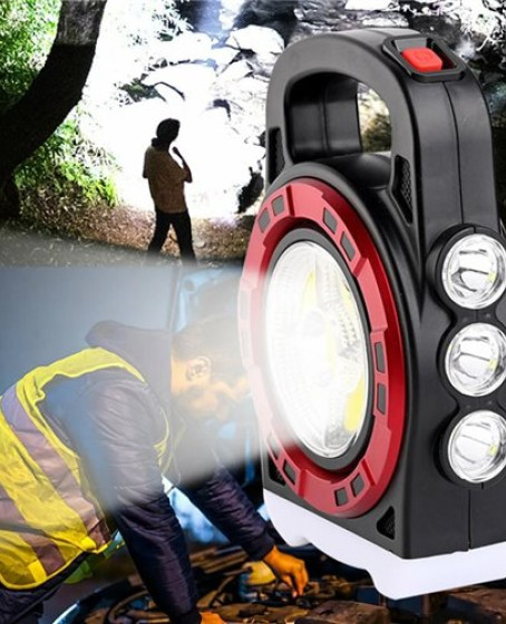 Polizei P-6678C Dış Mekan Solar Şarj Işığı Çok Fonksiyonlu Projektör Hazine Güçlü Işık El Feneri Polizei P-6678C Dış Mekan Solar Şarj Işığı Çok Fonksiyonlu Projektör Hazine Güçlü Işık El Feneri