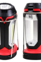 Polizei P-8801 ŞARJLI KATLANABİLİR 3XCOB LED+ 3W LED ÇOK FONKSİYONLU KAMP FENERİ