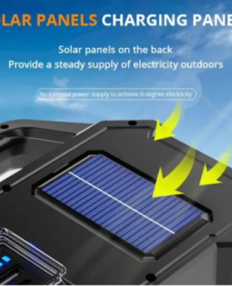 Polizei P-880A Solar Powerbanklı Şarjlı Taşınabilir Güçlü Fener Polizei P-880A Solar Powerbanklı Şarjlı Taşınabilir Güçlü Fener