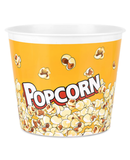 Popcorn Mısır Kovası Dekoratif - DEV BOY