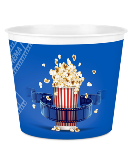 Popcorn Mısır Kovası Dekoratif - DEV BOY