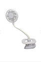 Portatif Işıklı Mini Klipsli Fan