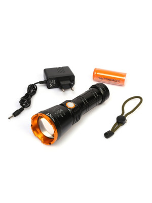 Powerdex Pd-6682 1000 Lümen 15 Watt Profesyonel Şarjlı El Feneri