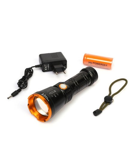 Powerdex Pd-6682 1000 Lümen 15 Watt Profesyonel Şarjlı El Feneri Powerdex Pd-6682 1000 Lümen 15 Watt Profesyonel Şarjlı El Feneri